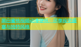 黑白蜜桃视频动漫壁纸：尽享视觉盛宴与独特风格
