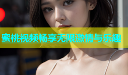 蜜桃视频畅享无限激情与乐趣