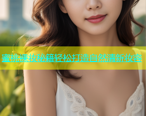 蜜桃裸妆秘籍轻松打造自然清新妆容