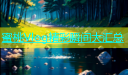 蜜桃Vlog精彩瞬间大汇总
