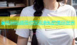 蜜桃网视频带你探索未知的美丽世界