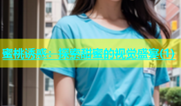 蜜桃诱惑：探索甜蜜的视觉盛宴(1)
