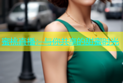 蜜桃直播：与你共享的甜蜜时光