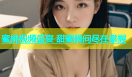 蜜桃视频盛宴 甜蜜瞬间尽在掌握