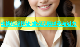 蜜桃视频探秘 发现无限精彩与魅力