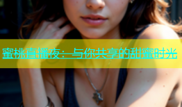 蜜桃直播夜：与你共享的甜蜜时光