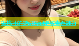 蜜桃社的梦幻瞬间绽放青春魅力