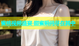 蜜桃视频盛宴 甜蜜瞬间尽在其中